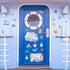 27PCS Cruise Door Decorations, Large Nautical Magnetic Door Magnets for Reusable Carnival Cruise Cabin Decor
