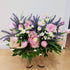 Artificial Daisies Flowers, 4 Bundles UV Resistant Faux Plants for Indoor Outdoor Decor