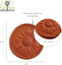 Set 2 Fox Run Sunflower Brown Sugar Keepers, of Terracotta Brown Sugar Savers