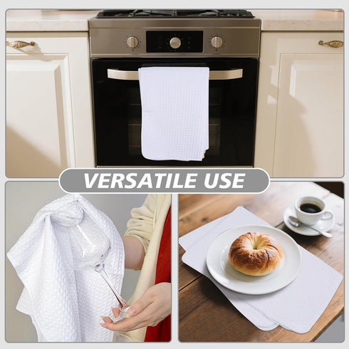 380gsm,16 Inch 24 Inch 10 Pack SINLAND Microfiber Kitchen Towel Premium Sublimation Blank Towels Fast Drying Tea Towel