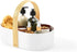 Umbra Bellwood Multipurpose Caddy Organizer with Handle, Desk, Makeup, Kitchen Cabinet Organizer, Natural/White