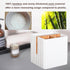 rejomiik Toothbrush Holders for Bathroom Countertop, 3 Slots Electric Toothbrush and Toothpaste Storage Organizer