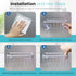HLOOL Kitchen Sink Sponge Holder - Space-Saving Caddy