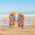WANGDEFA 2) Sand Beach Cleaning Brush Body Skin Feet Sand Remover for Beach Volleyball Sandboxes Beach Events Water