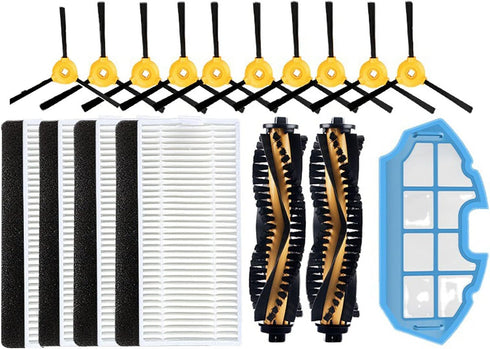 Replacement Parts for Yeedi K600 K700, Ecovacs Deebot N79 N79s DN622, Robotic Vacuum Cleaner Accessories Kit