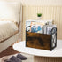 YINMIT Magazine Holder - Floor Magazine Rack Storage Basket, File Organizer Bin for Magazines, Books, Newspapers