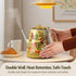 1 34 304 800W Hazel Quinn Retro X Eduardo Recife Collaboration Electric Kettle- Litres / Ounces Retro Small Tea Kettle