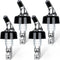 Automatic Measured Bottle Pourer, Quick Shot Spirit Measure Pourer, 1oz/30ml (4 pack) for Home Bar Tools