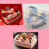 Heart Shaped Silicone Mold, Non-Stick Baking Bakeware for Birthday Party, DIY Pastry, 22CM