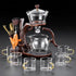 GPSRSAI Magnetic TeaPot Semi-Automatic Drip Glass Teapots Lazy Kungfu Tea Infuser Heat-Resistant Tea
