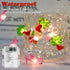30 Summer Flamingo&Palm Tree Fairy Lights LED Copper String Lights with Remote Control & Battery Operated Flamingos