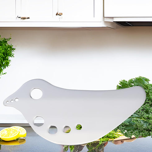 Stainless Steel Herb Stripper for Kale, Chard, Collard Greens - Multi-Function Leaf Remover, LooseLeaf Stem Removal Kitchen Gadget, Easy Kale Stem Remover by ROPTO