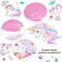 Zonon 51 Pcs Unicorn Hanging Swirl Decorations for Girls Birthday Party Supplies, Rainbow Decor
