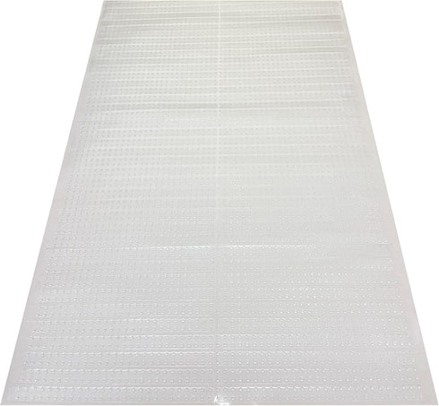 Ottomanson Waterproof Non-Slip Clear Runner Rug - Customizable Floor Protector for Entryway, 2'2" x 5'
