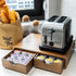 Wooden K Cup Organizer Coffee Pod Storage Box, Coffee Pods and Tea Organizer Holder, K Pod Drawer Coffee Maker Stand,