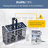 Dishwasher Cutlery Basket (9 x 3 x 10.3 inches) for Samsung DD82-01112A / DD94-01013A / DD97-00250A, Compatible with