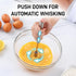 Zulay Kitchen Egg Beater Whisk - Push Whisk for Cooking - Egg Whisk Mixer, Hand Mixer Manual, Automatic Whisk Cooking Tool - Hand Whisk for Kitchen Baking - Mini Whisk, Small Whisks for Cooking by Zulay Kitchen