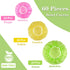 Plastic Bowl Covers Elastic Reusable - 60 PCS Fresh Keeping Bags, 3 Size Food Covers Stretch, Shower Cap Bowl Storage Covers(6/8/10inch)