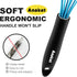 Anaeat Silicone Balloon Whisk, Heat Resistant Kitchen Whisks for Whisking, Cooking, Baking, Beating, Blue
