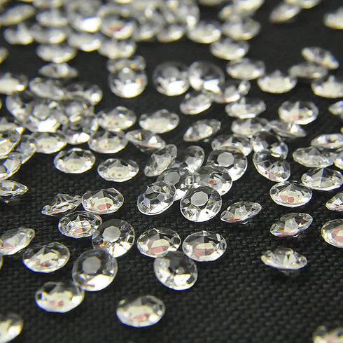 ZKC 4.5mm 10000PCS Clear Crystal Acrylic Diamond Vase Fillers - Beads for Wedding Centerpiece Decorations