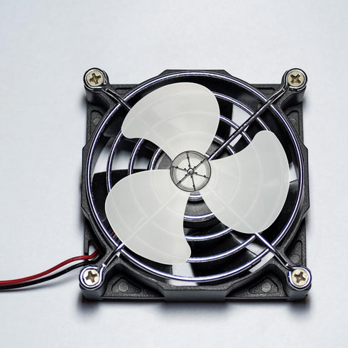 DOITOOL 14 Inch Clear White Plastic Fan Blades, Replacement Leaves for Table Floor Pedestal Fan
