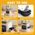 Cord Organizer for Kitchen Appliances, 8 Pack Black Cord Wrapper, Holder, Must-Have Kitchen Gadgets for Small Appliances