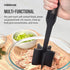 FARBERWARE Nylon Meat & Potato Masher, Heat-Resistant Kitchen Tool, 10-Inch Durable with Ergonomic Handle, Black