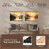 Magnetic Poster Hanger 24” Frame with Strong Magnets, Complete Hanging Kit for Posters, Art, Fits Various Sizes