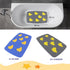 Duck-34 (16"x27") SafeLand Patented Non-Slip Bath, Tub, Baby Mat, TPR Material, Eco-Friendly, Non-PVC, Color Combo