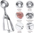 Ice Cream Scoop, 3Pcs Cookie Scoop Set, Stainless Steel with Trigger Release for Baking, Set of 3