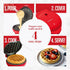 OVENTE Electric Mini Waffle Maker, 550W Fast Heating Element, 4-Inch Non-Stick Plates, Perfect for Breakfast