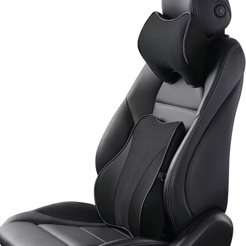 Lumbar Support and Car Neck Pillow for Office Chair and Car Seat