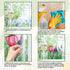 GORGECRAFT 46x15"/116x38cm Large Landscape Wall Stickers Double Sided Mountain Window Decals Non Adhesive Butterfly