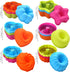 24 Pack Silicone Molds, Nonstick 2 3/4 inches Donut Mold, Baking Cups, Oven Safe