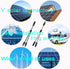 Y Solar Connector,Solar Y Branch Parallel Cable,Solar 1 to 2 Male Female Connector Adapter,10AWG 45A Waterproof IP68 40CM Cable, for Solar Panels,Solar Cells (MFF&FMM,1 Pair)
