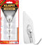 KLAPiT Super Hook, Heavy-Duty Adhesive Wall Hooks, Holds Up to 11 lbs, 4pc