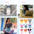 9 pcs Silicone Straw Covers for Stanley 20 30&40 Oz Cup, Cute Mouse Ears Dust-Proof Straw Caps