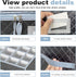 VERONLY China Dinnerware Storage Containers Set, Quilted Box Bins with Dividers for Cups, Plates, Stemware, Moving Set