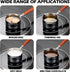 Stainless Steel Saucepan with Pour Spouts, Small Nonstick Milk Pot for Kitchen, 250ml