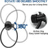 Vintage Style Wall Mounted Iron Towel Ring for Bathroom