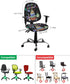 Happy Birthday Office Chair Cover, Stretch Rotating Computer Chair Seat Back Covers, Birthday Gifts for Desk Chairs