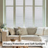 DUOFIRE Window Film Blinds Pattern Privacy Window Film, Static Cling, 23.6 x 78.7 inch