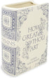 Steel Mill & Co Original Book-Shaped Decorative Vase, Ceramic Vases for Home
