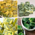 2Pcs 32 Gummy 2 5/8x5/8x5/8in Gummies, AIERSA Silicone Molds for Herb-Infused Oil Cubes, Cavity Candy Molds with Lids