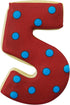 R&M International 9-Piece Set, Assorted Colors, 3" Cookie Cutters