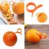Vegetable Peeler Set | Stainless Steel Multi-function Kitchen Tools with 2 Orange Citrus Peelers