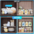 Medium(13 9.4 inch)White Set 6, Counter x Cabinet Storage Shelf Rack of Rustproof Metal Wire Kitchen Organizers