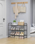 Closet Closet 25.6" 3 Kitsure Shoe Rack - Stainless Steel Shoe Organizer, Sturdy Shoe Rack for and Front Door Entrance