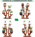 9 Tiers Small Windowsill Plant Shelf Indoor,Bamboo Succulent Plant Stand for Desk,Multi-Layered Tabletop Plant Holder