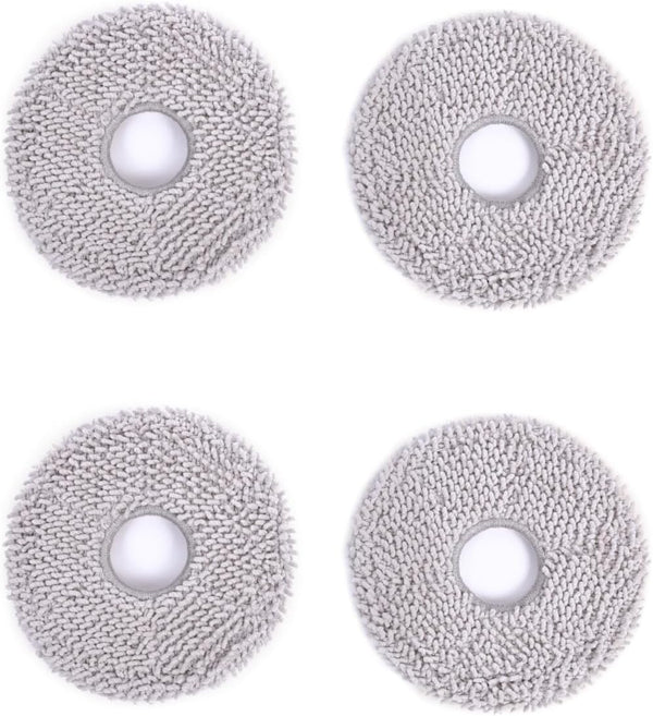 ECOVACS Washable Mopping Pads, 4 PCS for DEEBOT X2 Omni, T20 Omni, T10 Omni, X1 Turbo Series